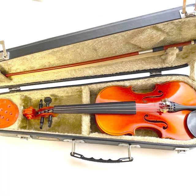 Violin Suzuki No.220 Size 1/10 Made in 1989 with Hard Case