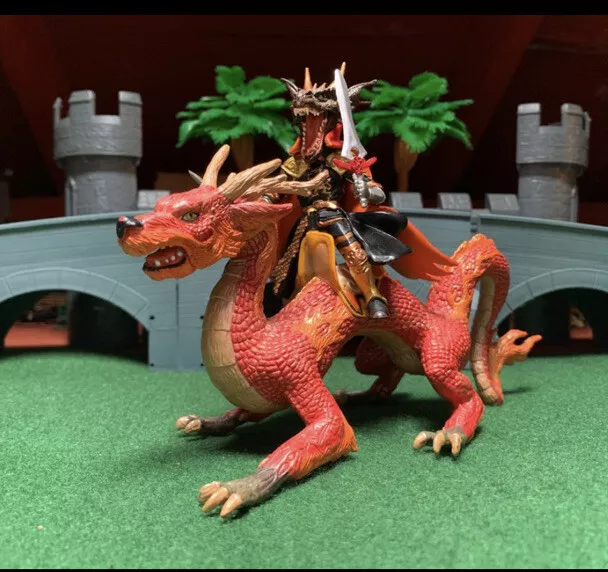 Chinese Dragon And Rider , Only Ever Used As Part Of Display