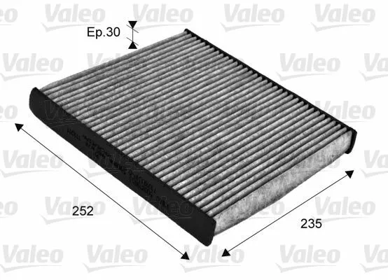 VALEO (715720) Innenraumfilter, Pollenfilter, Mikrofilter für AUDI SEAT SKODA