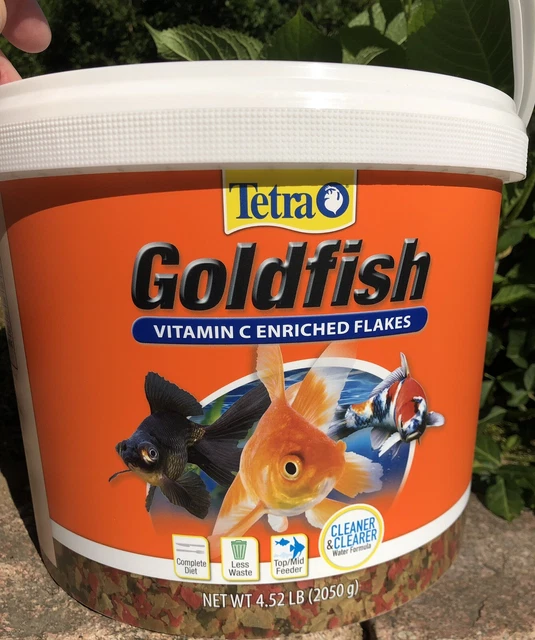 Bulk Tetra Pond Goldfish  Food Flakes 4.52 lb Bucket