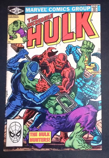 The Incredible Hulk #269 Bronze Age Marvel Comics VG