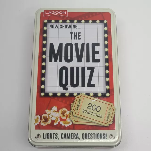 Lagoon 2020**The Movie Quiz**Trivia de películas** Juego de 200 preguntas nunca usado/jugado