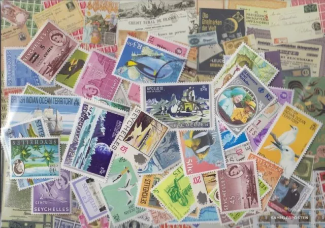 Seychellen Briefmarken 200 verschiedene Marken