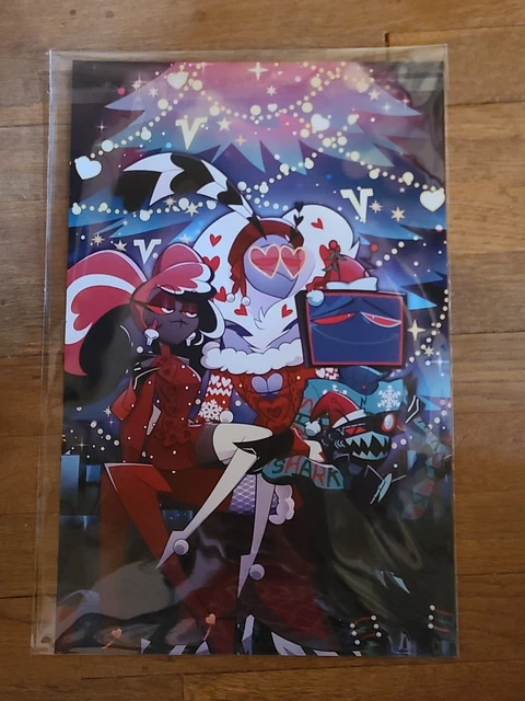 HAZBIN HOTEL - THE VEES - HOLIDAY 2025 POSTER EUR 79,90 - PicClick