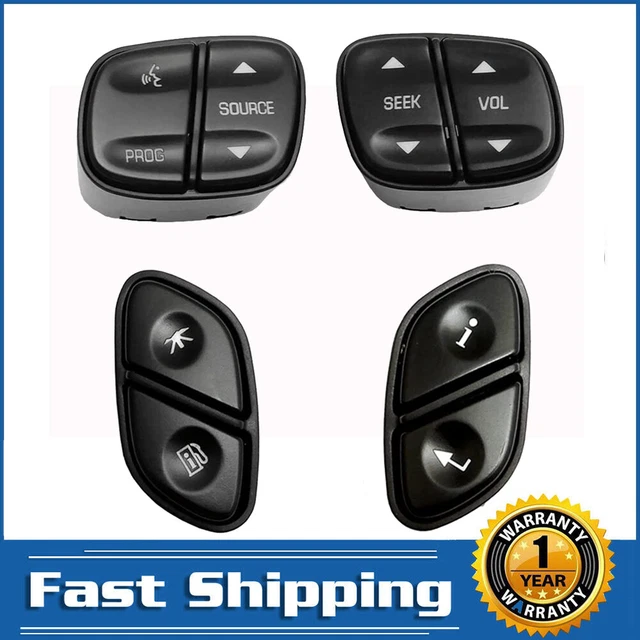STEERING WHEEL RADIO Volume Control Switch Button for GMC Chevy Yukon