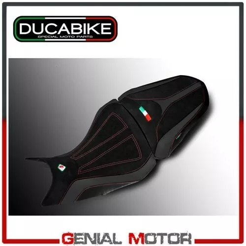 Saddle Cover Confort Black-Gray Ducabike Ducati Multistrada 1200 2015 > 2017