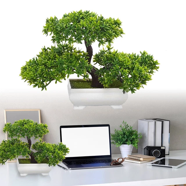 Simulation Fake Tree Bonsai Home Living Room Chinese Sand