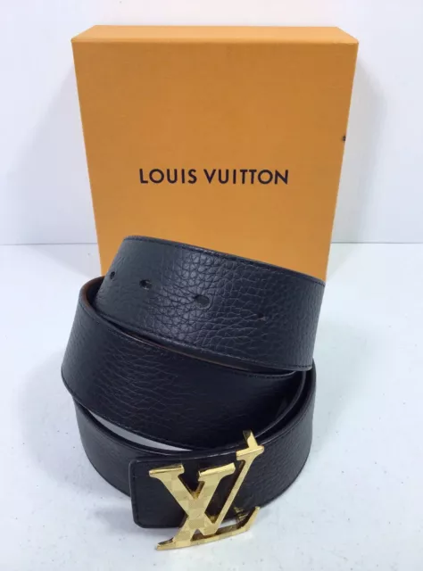 Mens Louis Vuitton Damier Belt Size 40 M0378S Brand New Rare Limited LV