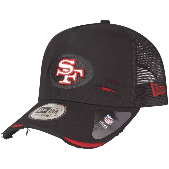 New Era Adjustable Trucker Cap - DISTRESSED NFL Teams