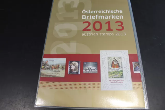 Österreich Jahrgang Jahrbuch 2013 postfrisch komplett (G2763)