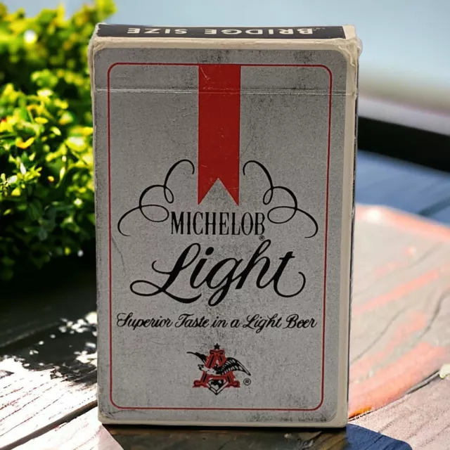 Michelob Light Plastic Coated Playing Cards The United States Playing Card Co