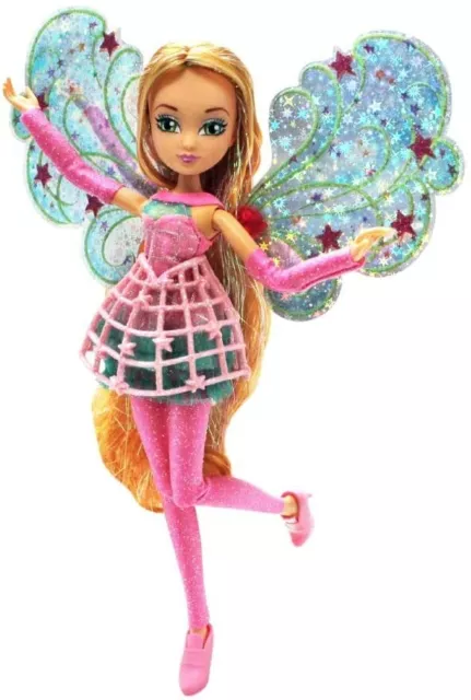 Winx Magic Cosmix Fairy Flora con Ali Olografiche di Giochi Preziosi WNX58000