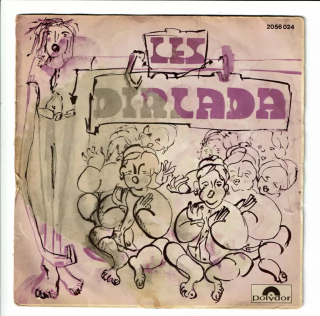 LES DIRLADADA Vinyle 45T 7" DARLA DIRLADADA Folklore Grec POLYDOR 2056024