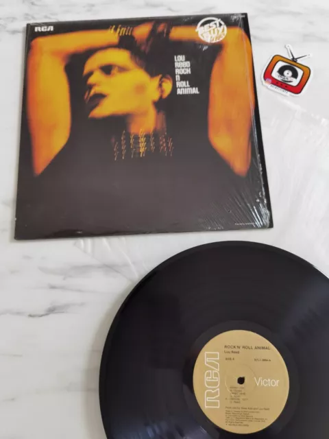 LOU REED - Rock n' Roll Animal CAN press 1980 reissue vinile vinyl 33 giri Lp