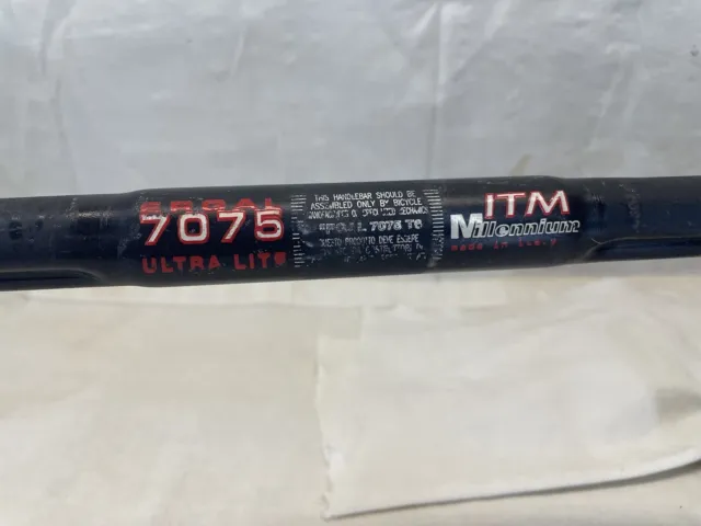 Handlebars - ITM Millennium Ergal 7075 Ultra Lite, Anatomical 44