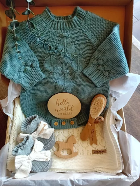 Luxury Baby Gift, Baby Hamper, Baby Shower Gift, Baby Gift Box , Girls Romper