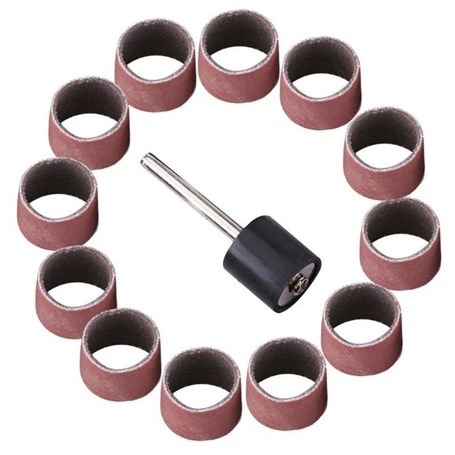 Drum Sanding Bands Tambours Manches W/0.3cm Mandrin for Outil Rotatif Haute