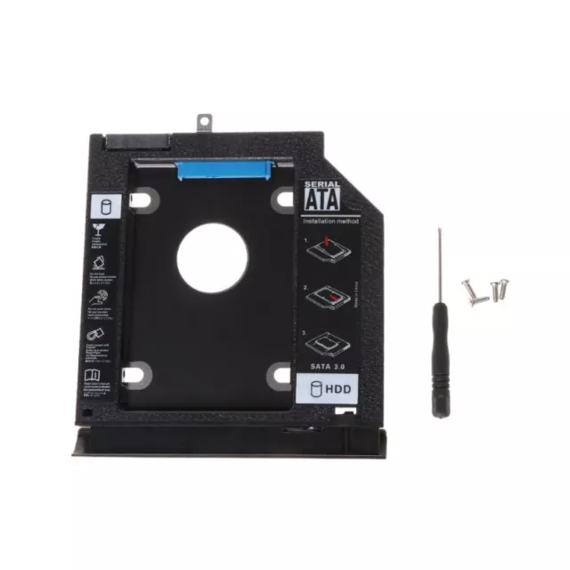 2nd Hard Disk Drive SSD HDD Base Tray Mounting Bracket Support for for w/