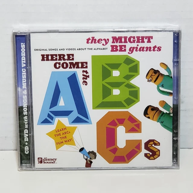 THEY MIGHT BE Giants Here Come the ABCs CD 2005 Walt Disney