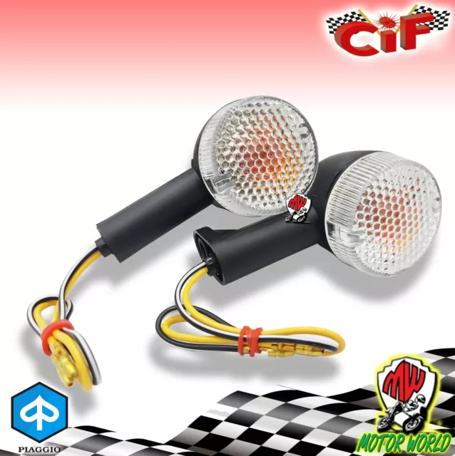 Coppia Frecce Scarabeo 50 Rally Sr 125 Indicatore Freccia Anteriore E Posteriore