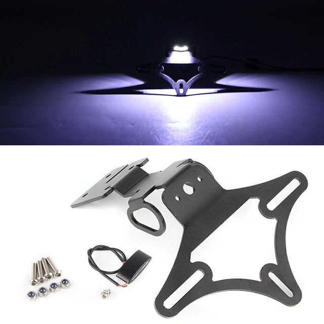 Fender Eliminator / LED License Plate Holder Frame Motor Fit Yamaha R6 2017-2018