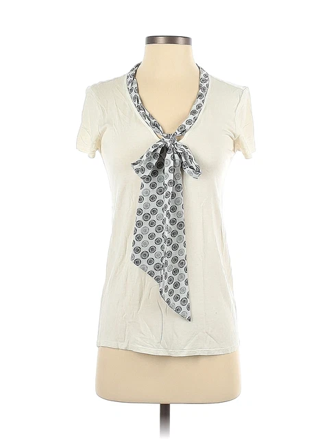 Jason Wu for Target Women Ivory Short Sleeve Top XS
