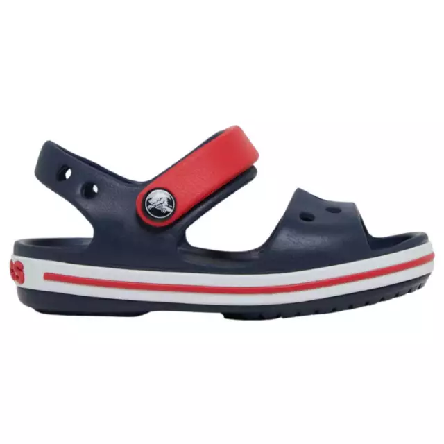 Crocs | Kids Crocband Sandal (Navy/Red)