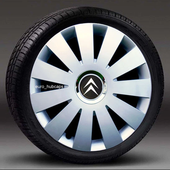 4x16" wheel trims to fit CITROEN C4 XSARA PICASSO C5 C8 DISPATCH BERLINGO