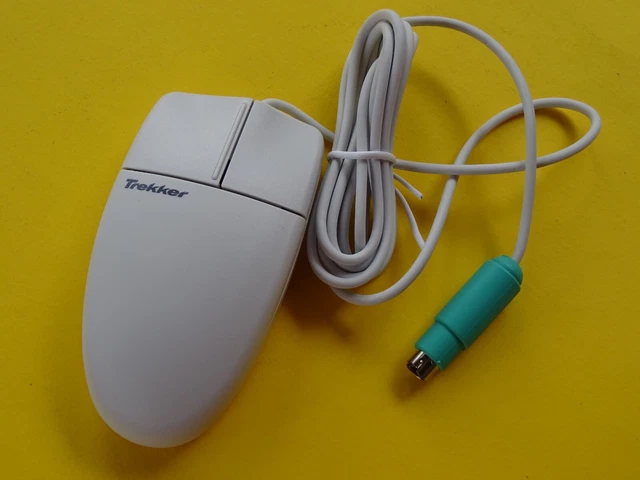VINTAGE MICROSOFT TREKKER PS/2 Mouse - Ball Type - NEW old stock (PS2 ...