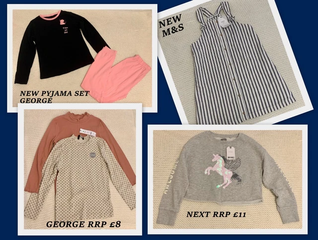 Huge Bundle Of Girls Clothes 8-9 yrs NEXT,GEORGE,M&S