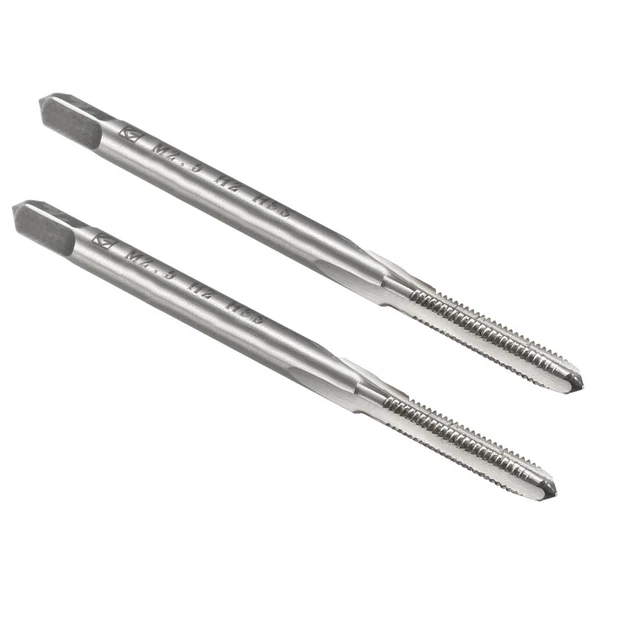 Uxcell Metric Tap & Drill Bit Set, 3pcs M5 X 0.8 Spiral Flute