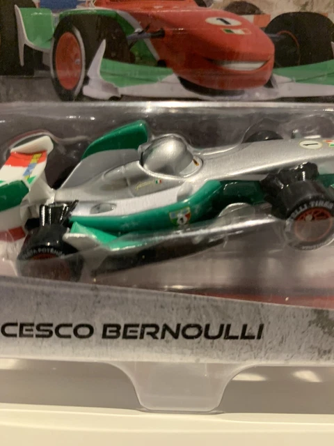 DISNEY PIXAR CARS Francesco Bernoulli Silver Racers Series Die Cast ...
