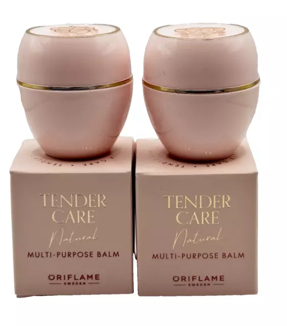 2x Oriflame Tender Care Natural Mehrzweck Balsam 10,5ml