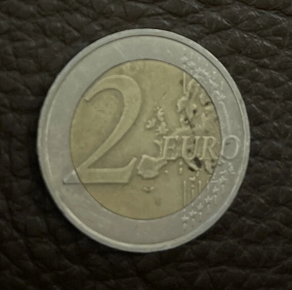 Pièce rare de 2 euros - Commémorative république française - UEM 1999 -2009