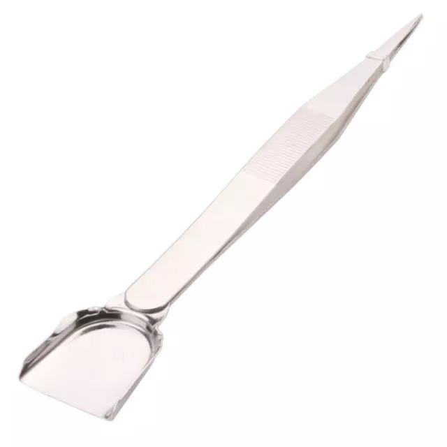 Clip de diamante de acero inoxidable de mano con pala práctico para herramienta de joyería artesanal