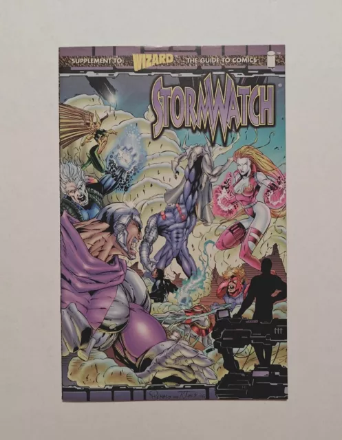 StormWatch #23 1/2 ASHCAN Wizard Supplement 1995 Image Vintage Mini Comic VF/NM