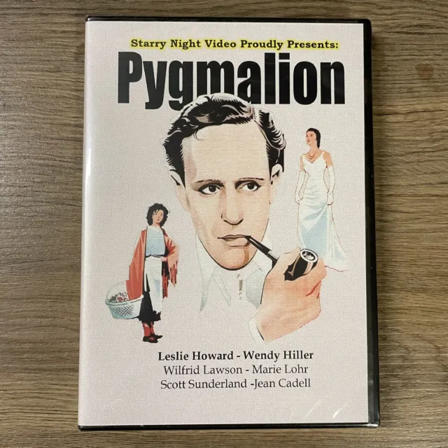 Pygmalion 1939 (DVD 2015) NEW SEALED OOP Starry Night Video George Bernard Shaw