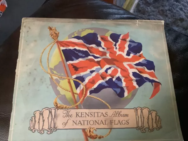 The Kensitas Album of National Flags: Kensitas Cigarette Silks complete