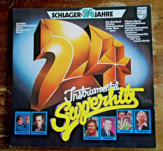 Instrumentals Superhits - Schlager 24 Jahre - DLP