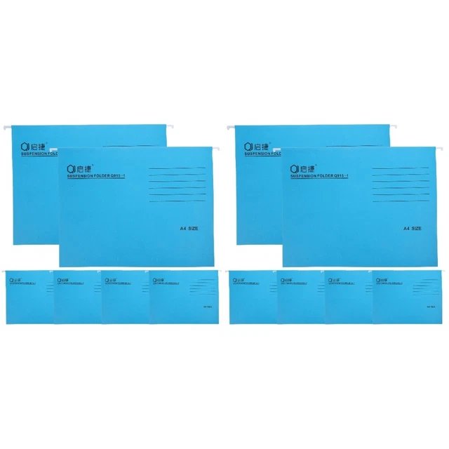 12 Pcs Office File Folders Hanging Portable File Folders Hanging Office File