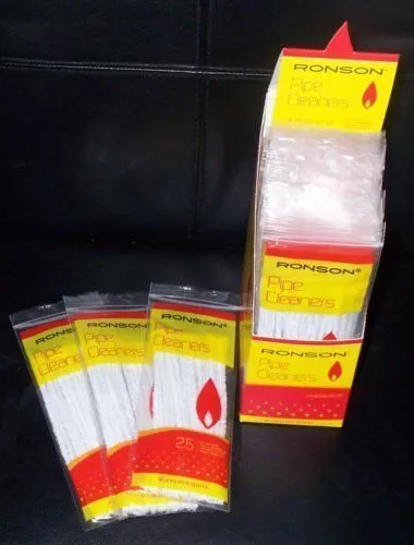 ***FAST Dispatch*** 3 PACKS OF 50 RONSON FINEST QUALITY COTTON PIPE CLEANERS