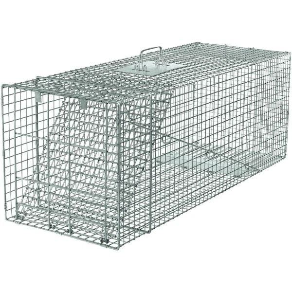 1-Havahart Professional Galvanized Steel 42 In. Extra-Large Live Animal Trap