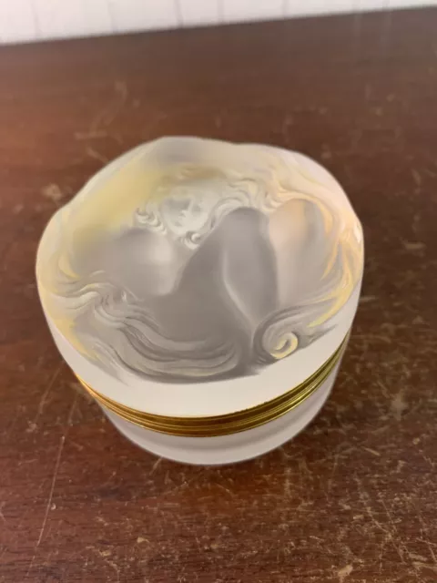 Boite à bijoux en cristal Lalique