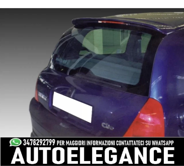 Becquet Arrière Pour Renault Clio IV 3/5 Portes 2013-2019 - Aileron Tuning - SSCOR