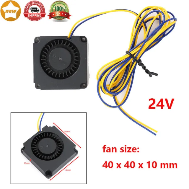 3D Printer Cooling Radial Turbo Blower Fan 24V 4010 40MM For ENDER 3 CR-10S PRO