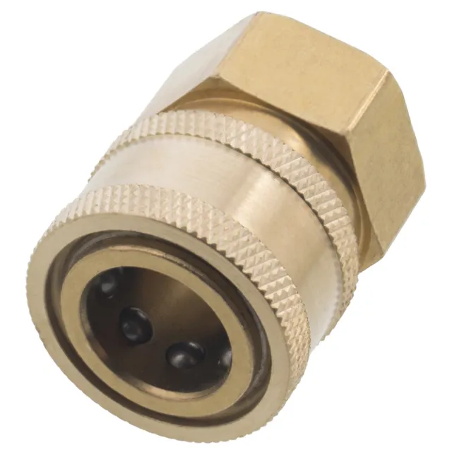 Erie Tools 3/8" FPT Female Brass Socket Quick Connect Coupler