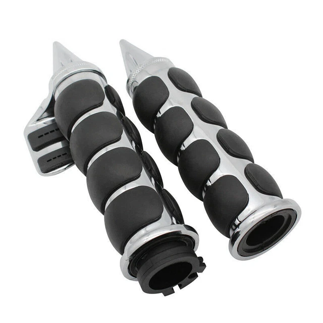 7/8'' 22mm Handle Bar Hand Grips For Harley Suzuki Honda Yamaha Kawasaki