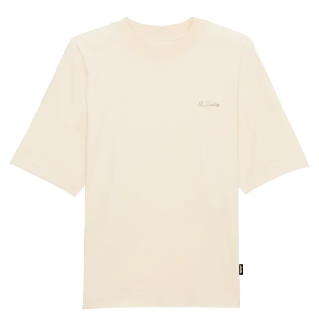 The Dudes El Dudes Premium Oversized T-Shirt - Almond Milk