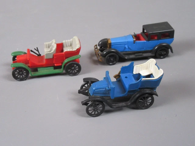 JOUET ANCIEN PLASTIQUE DUR CAMION 25cm ECHELLE AUTOUR DU 1/20