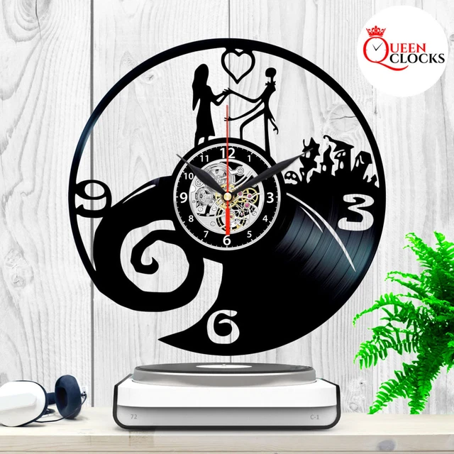 JACK SKELLINGTON NIGHTMARE Before Christmas Vinyl Record Wall Clock Gifts Decor 12.99 PicClick JACK SKELLINGTON NIGHTMARE Before Christmas Vinyl Record Wall Clock Gifts Decor 12.99 PicClick